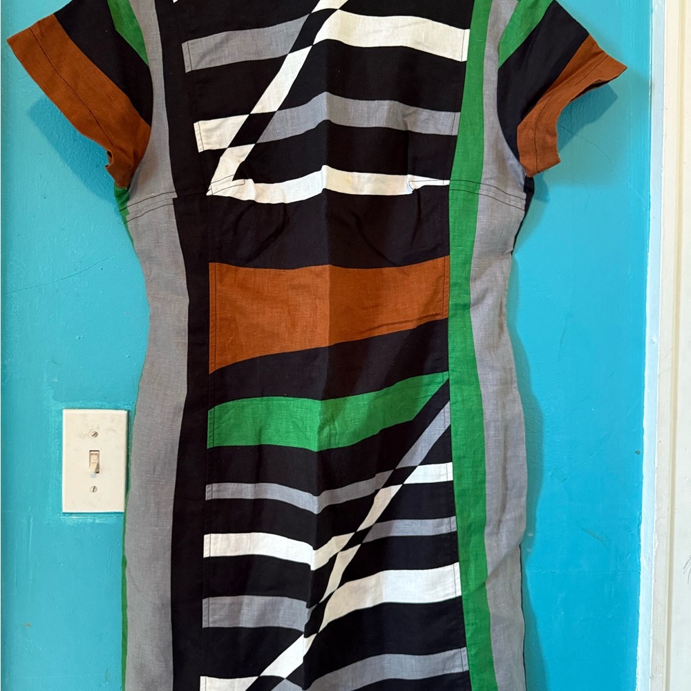 Derek Lam Stylish Multicolor Dress New